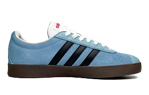 Adidas Neo Vl Court Low-Top Skateboard Shoes Unisex Blue Black 1 2740422