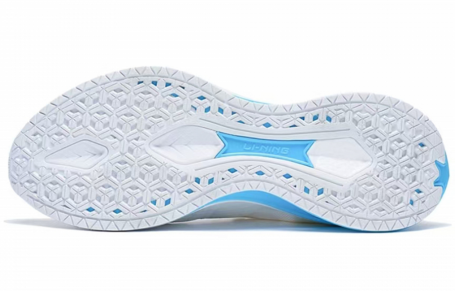 LiNing WuShi 5S 3.0 Anti-Slip And Wear-Resistant Breathable Low-Top Running Shoes Men's White Blue Purple купить в интернет-магазине Yoocart с быстрой доставкой по России.