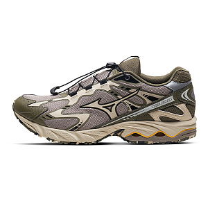 Mizuno Wave Solar V2 Anti-Slip And Wear-Resistant Coverage Support Low-Top Casual Running Shoes Unisex Olive Green