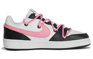 Nike Court Borough Anti-Slip Wear-Resistant Low-Top Skateboard Shoes GS White Red 1 2741958