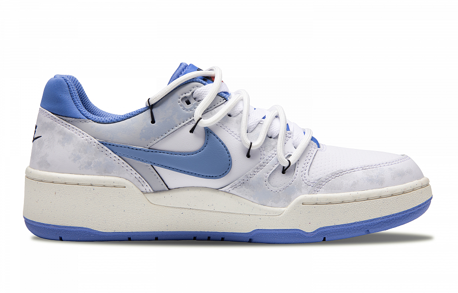 Nike Full Force Bamboo Forest Evening Anti-Slip Wear-Resistant Low-Top Skateboard Shoes Men's Gray Blue купить в интернет-магазине Yoocart с быстрой доставкой по России.