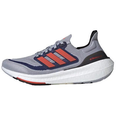 UltraBoost Light Adidas 'Halo Silver Solar Red'