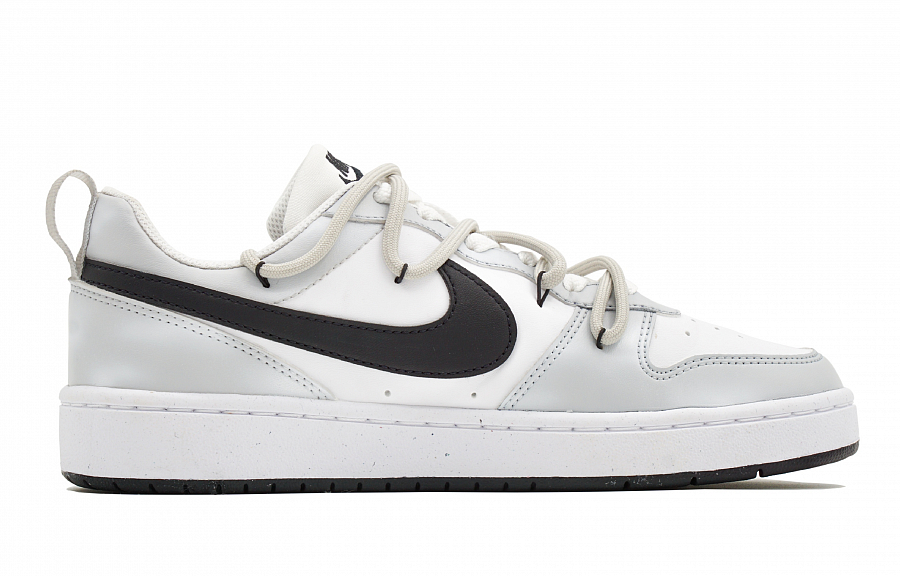 Nike Court Borough Low Mist Gray White Clouds Lightweight And Breathable Low-Top Graffiti GS Premium Gray купить в интернет-магазине Yoocart с быстрой доставкой по России.