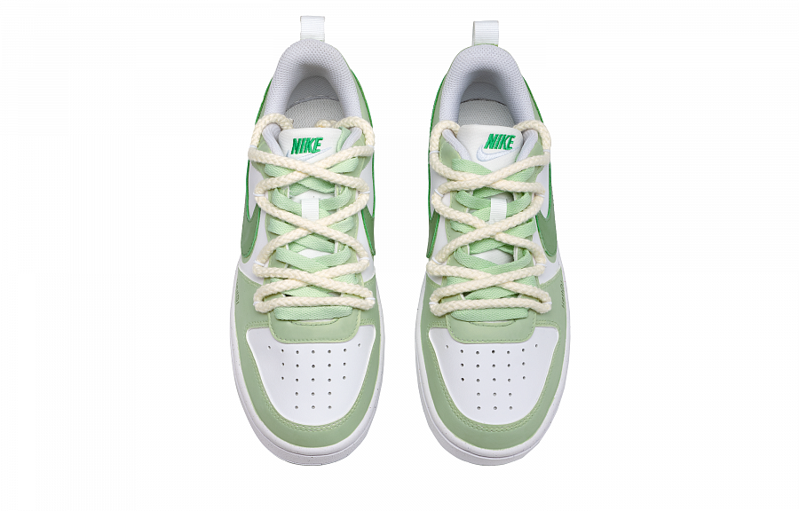 Nike Court Borough Slip Resistant Cushioning Abrasion Resistant Low Top Skateboard Shoes GS Light Green купить в интернет-магазине Yoocart с быстрой доставкой по России.