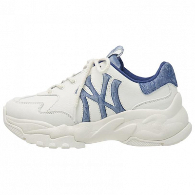 MLB Big Ball Chunky Chunky Sneakers Unisex Low-Top Blue