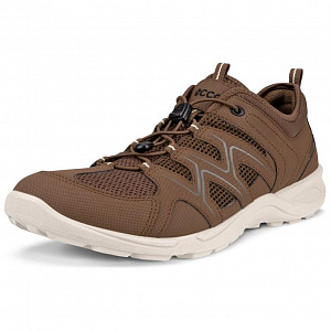 Ecco Low Top Casual Shoes Men's Umber 1 2747414