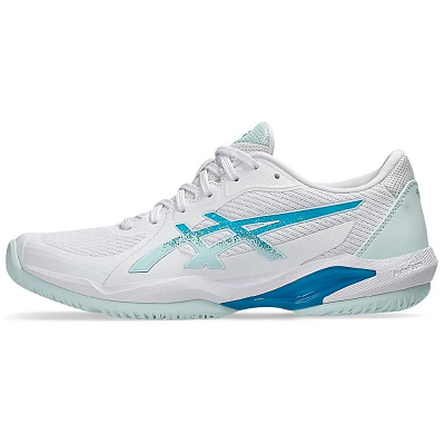 Asics Solution Swift FF Теннисные кроссовки низкие Белый/Зеленый Женские