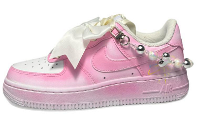 Nike Air Force 1 Skateboard Shoes Women's Low-Top White