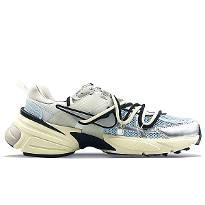 Nike V2K Run Wear-Resistant Slip-Resistant Low-Top Running Shoes Women's Blue Gray 1 2748332