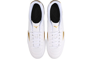 Mizuno Folgado AG Rubber Short Studs TF Rubber Broken Studs Firm Ground Artificial Ground Soccer Shoes Men's White Gold 3 2748737