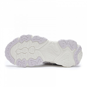 FILA FLUID 5 Slip Resistant Abrasion Resistant Low top Casual Shoes Women's White Purple 3 2748963