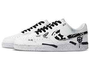 Nike Court Vision 1 Slip Resistant Abrasion Resistant Low top Skateboard Shoes Men's Black White 2 2749122
