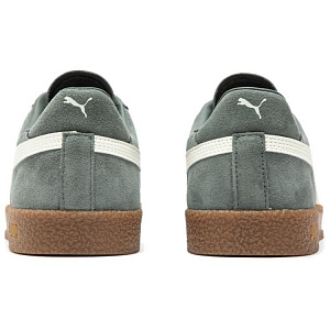 PUMA Club Low Top Skateboard Shoes Unisex Green White 3 2749134