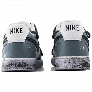 Nike Court Vision 1 Neon Dust Slip Resistant Abrasion Resistant Low top Skateboard Shoes Men's Slate Gray 2 2749271