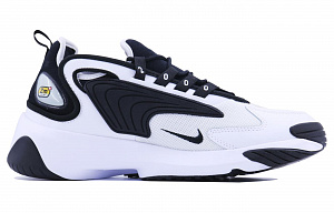 Nike Zoom 2K Cushioning Anti-Slip And Wear-Resistant Low-Top Air Cushion Running Shoes Unisex Black White 1 2749346
