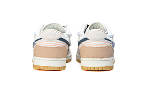 Nike Dunk Low Sweet Anti-Slip Wear-Resistant Low-Top Skateboard Shoes Unisex White Brown 3 2749420