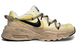 Nike Air Max Fusion Low-Top Running Shoes Women's Yellow Black 1 2749497
