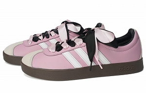 Adidas Neo Vl Court Classic Skateboard Shoes Unisex Low top Pink 2 2749548