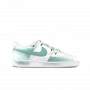 Nike Court Vision 1 Skateboard Shoes Unisex Low top Green/White 2 2749573