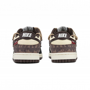 Nike Dunk Low Retro PRM 'Cheetah' Mocha Frenzy Slip-Resistant Low-Top Skateboard Shoes Unisex Beige Brown Black 3 2750150