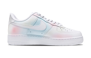 Nike Air Force 1 Dream Macarons Anti-Slip Wear-Resistant Low-Top Skateboard Shoes Men's Blue 1 2750230