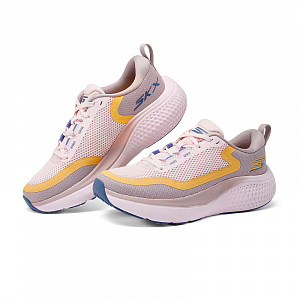 Skechers Women's GO Series Cushioning Breathable Support Low Top Running Shoes Women's Pale Dogwood 2 2750293