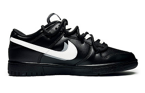 Nike Dunk Reverse Shadow 2.0 Anti Slip Wear Resistant Lightweight Breathable Low Top Skateboard Shoes Men's Black White 1 2750376
