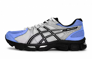 Asics Gel-Exalt 2 Cushioning Anti-Slip And Wear-Resistant Low-Top Casual Running Shoes Women's Black Silver Blue 1 2750978