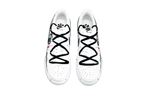 Nike Court Vision 1 Slip Resistant Abrasion Resistant Low top Skateboard Shoes Men's Black White 3 2751141