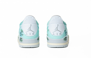 Jordan Legacy 312 Vintage Basketball Shoes Men's Low top White 3 2751185
