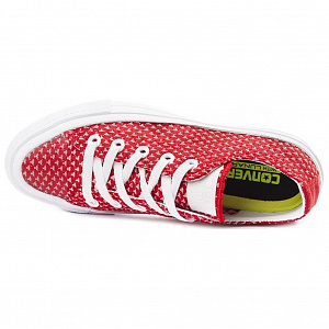 Converse Chuck Taylor All Star Low Top Canvas Shoes Unisex Red White 3 2751192