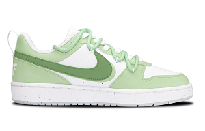 Nike Court Borough Slip Resistant Abrasion Resistant Low top Skateboard Shoes GS Light Green 1 2751195