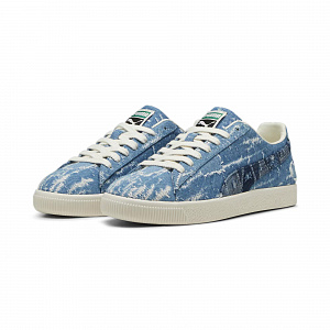 PUMA Clyde Faded Denim Frosted Ivory 2 2751366