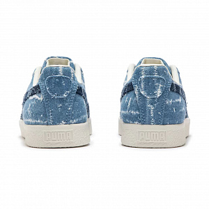 PUMA Clyde Faded Denim Frosted Ivory 3 2751367