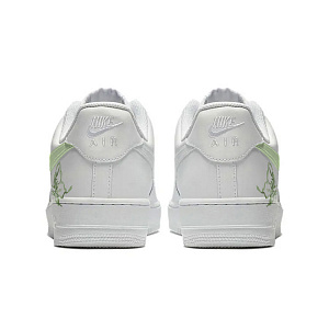 Nike Air Force 1 Skateboard Shoes Men's Low top White/Green 3 2751568