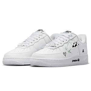 Nike Air Force 1 Skateboard Shoes Women's Low top White/Black 2 2751738
