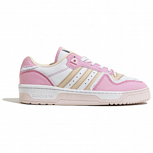 Adidas Originals Rivalry Low-Top Skateboard Shoes Women's Pink Yellow White 1 2752031
