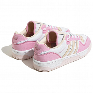 Adidas Originals Rivalry Low-Top Skateboard Shoes Women's Pink Yellow White 3 2752033