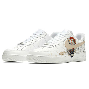 Nike Air Force 1 Skateboard Shoes Women's Low top White/Black 2 2752077