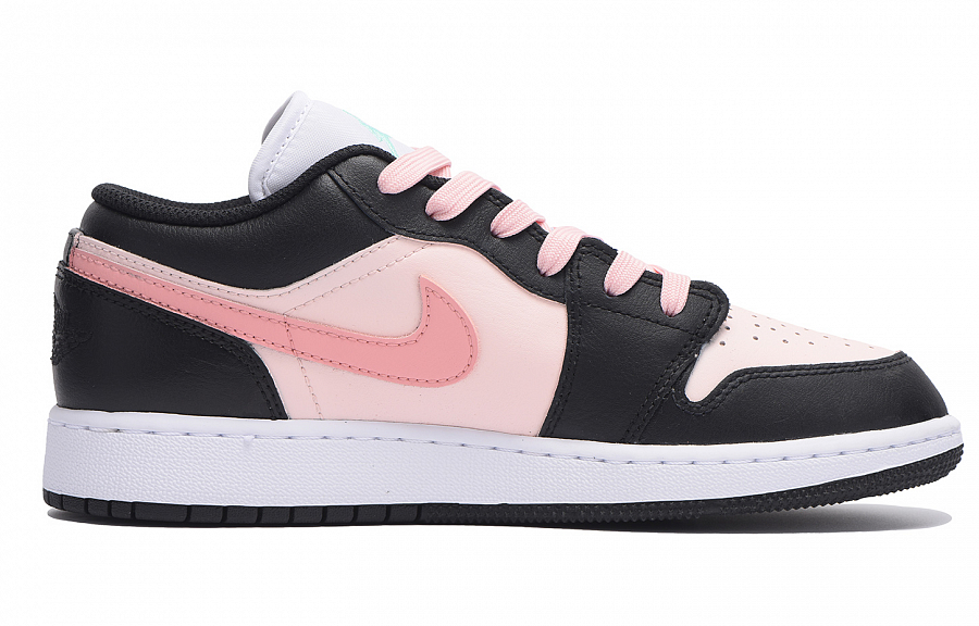 Jordan Air Jordan 1 Dopamine Dressing Cushioning Wear-Resistant Low-Top Vintage Basketball Shoes Women's Black Pink купить в интернет-магазине Yoocart с быстрой доставкой по России.