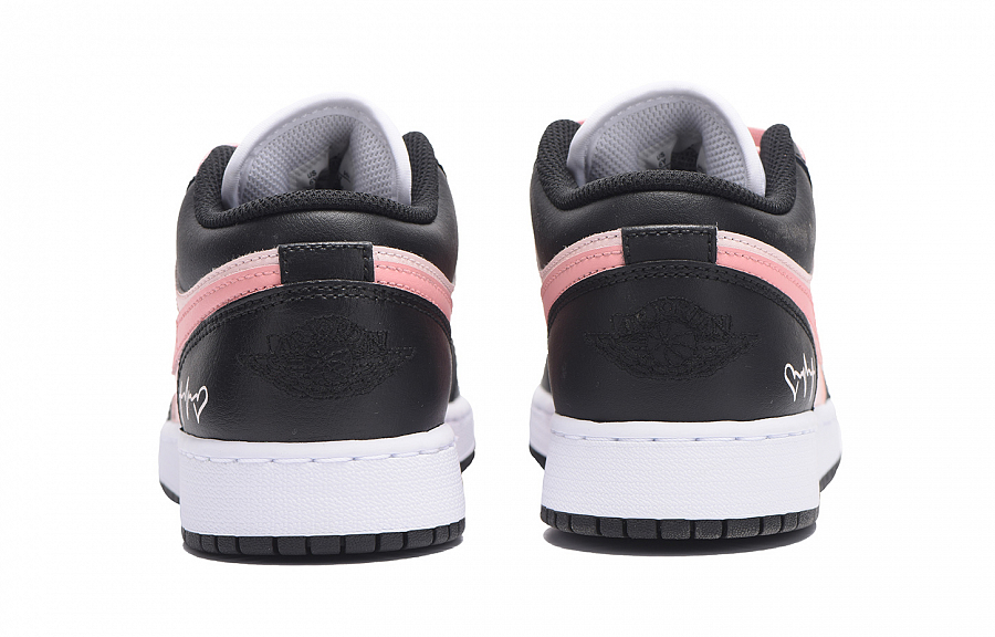 Jordan Air Jordan 1 Dopamine Dressing Cushioning Wear-Resistant Low-Top Vintage Basketball Shoes Women's Black Pink купить в интернет-магазине Yoocart с быстрой доставкой по России.