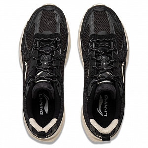 LiNing Meteor 2K Cushioning, Slip Resistant, Abrasion Resistant Support Low Top Chunky Sneakers Men's Black 3 2752259