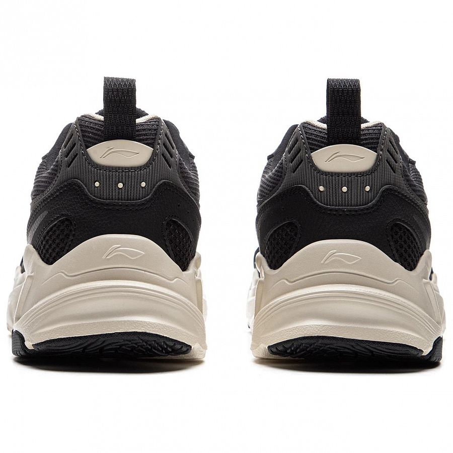LiNing Meteor 2K Cushioning, Slip Resistant, Abrasion Resistant Support Low Top Chunky Sneakers Men's Black купить в интернет-магазине Yoocart с быстрой доставкой по России.
