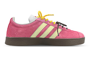 Adidas Neo VL Court 2.0 Low-Top Skateboard Shoes Unisex Pink Yellow 1 2752523
