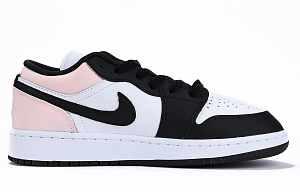 Jordan Air Jordan 1 Chestnut Slip-Resistant Coverage Low-Top Vintage Basketball Shoes GS Black Pink 1 2752700