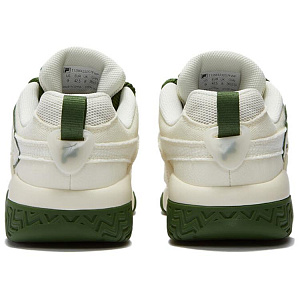 FILA FUSION BUSTER Puffy Shoes Cushioning, Wear Resistant Low top Vintage Basketball Shoes Men's White 3 2752765