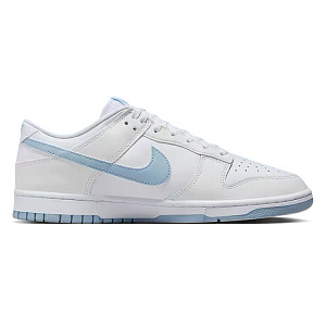 Nike Dunk Slip-Resistant Cushioning Wear-Resistant Low-Top Skateboard Shoes Men's White Blue 1 2752840