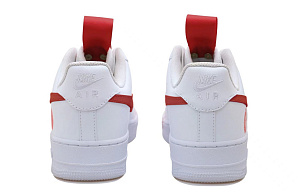 Nike Air Force 1 Crime Scene Abrasion Resistant Low Top Skateboard Shoes Unisex White Red 3 2752920