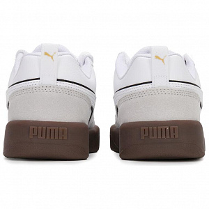 PUMA Park Lifestyle Low Top Skateboard Shoes Unisex White Gray 2 2752966
