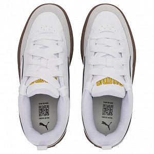 PUMA Park Lifestyle Low Top Skateboard Shoes Unisex White Gray 3 2752967